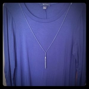 Navy AB STUDIO dress